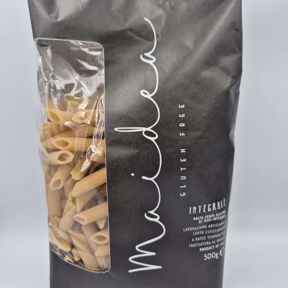 Penne Rigate di Riso Integrale Senza Glutine - Maidea