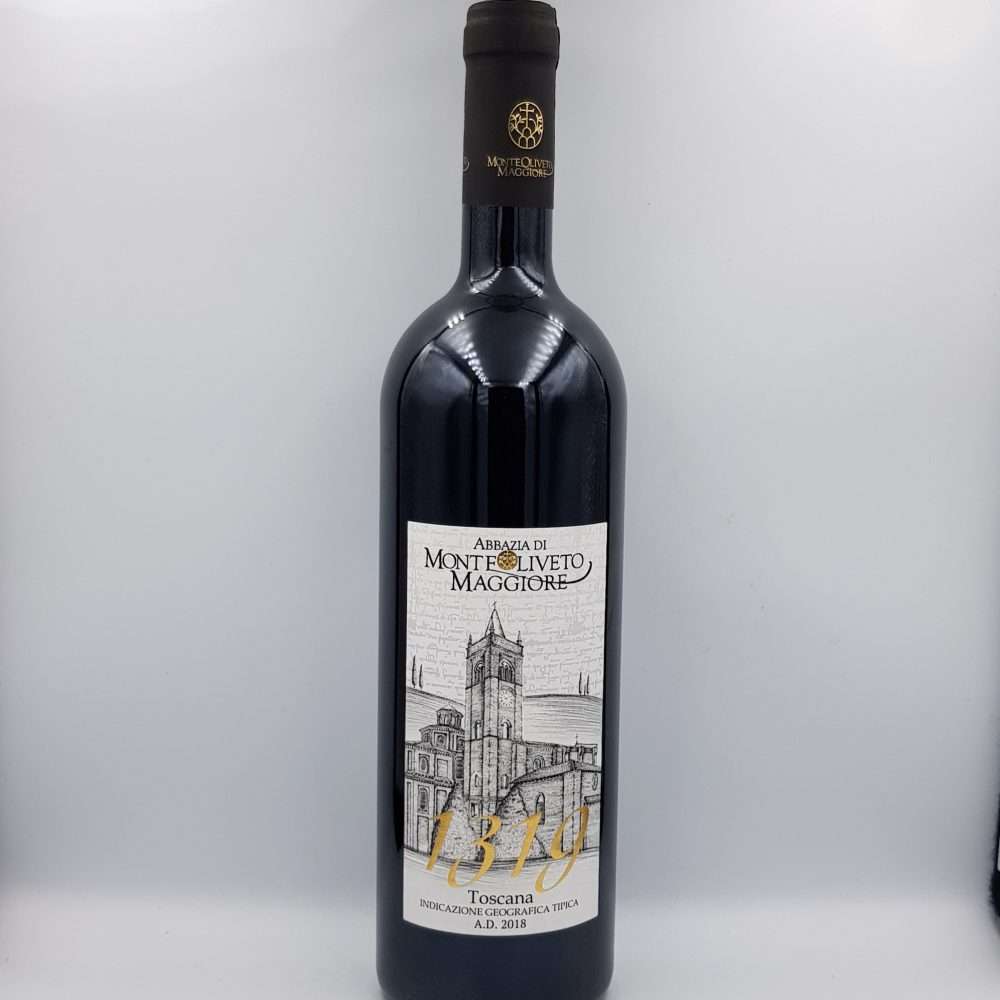Vino Toscana “1319” IGT 2018 - Abbazia di Monte Oliveto Maggiore