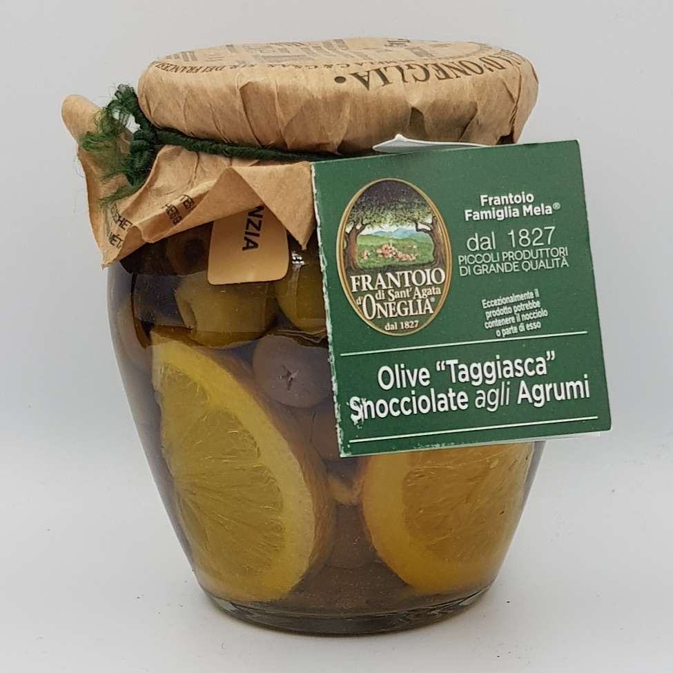Olive Taggiasche agli Agrumi