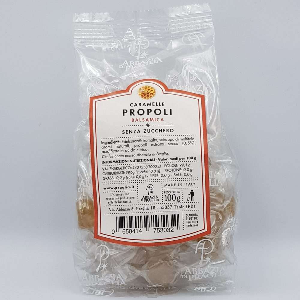 Caramelle Propoli Balsamica senza zucchero