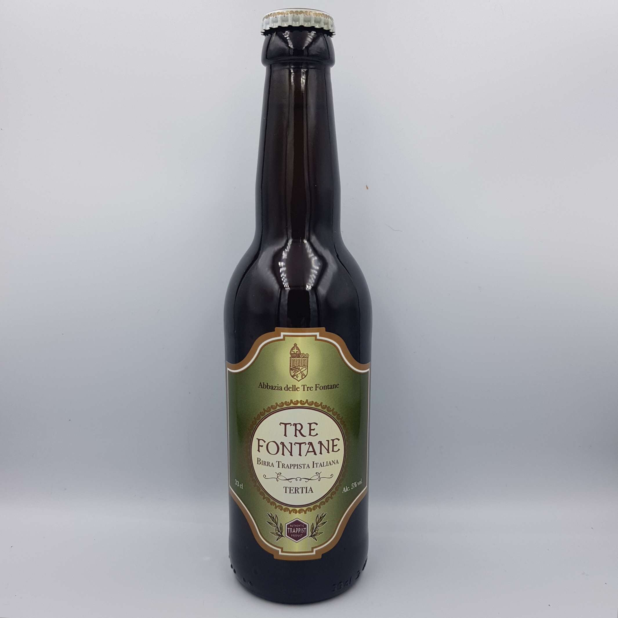 Birra Trappista "Tertia" - Abbazia delle Tre Fontane