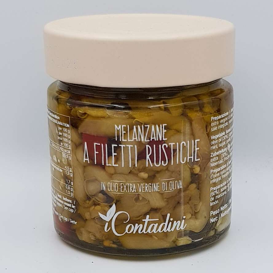 Melanzane A Filetti Rustiche