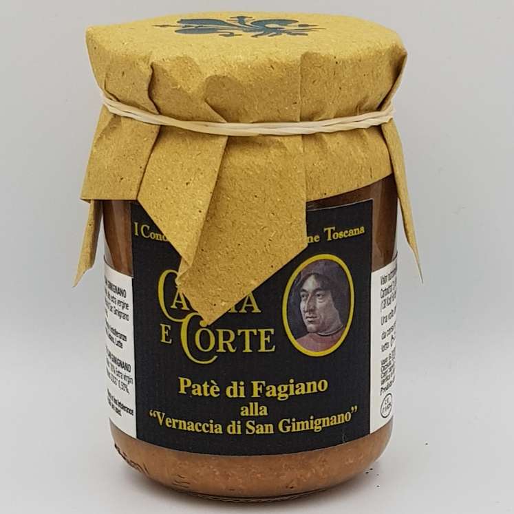 Patè di Fagiano alla “Vernaccia di San Gimignano”