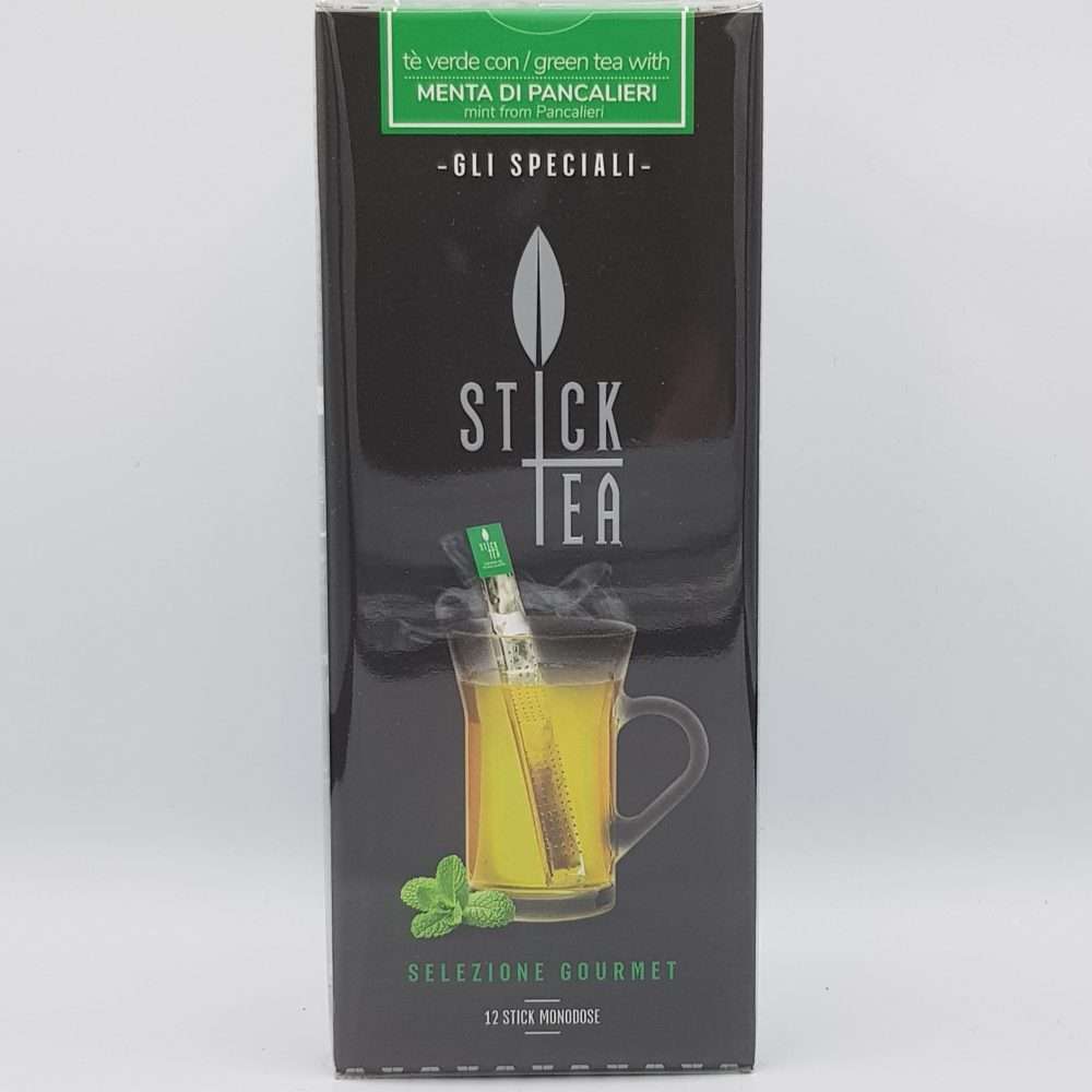 Stick Tea - Tè Verde con Menta di Pancalieri - Selezione Gourmet