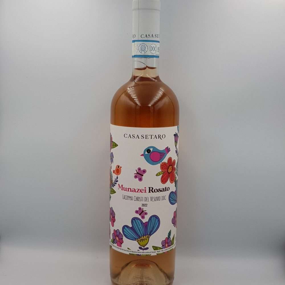 Lacryma Christi Del Vesuvio Doc - Munazei Rosato 2022  - Casa Setaro