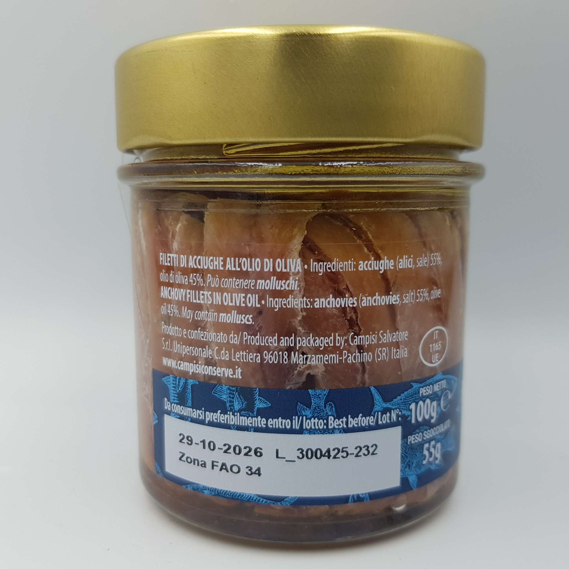 Filetti di Acciughe - Campisi