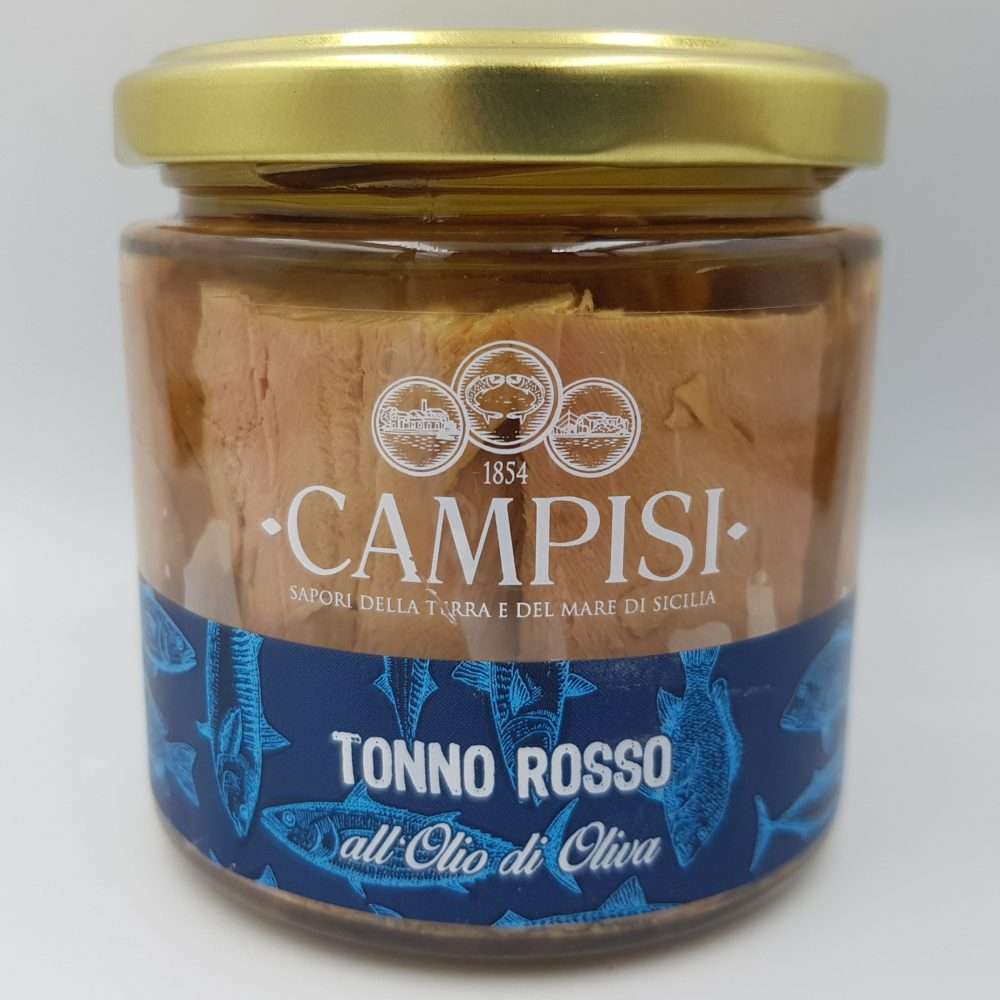 Tonno Rosso in Olio d'Oliva 220g - Campisi