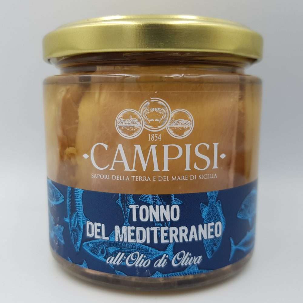 Tonno del Mediterraneo in Olio d'Oliva 220g - Campisi