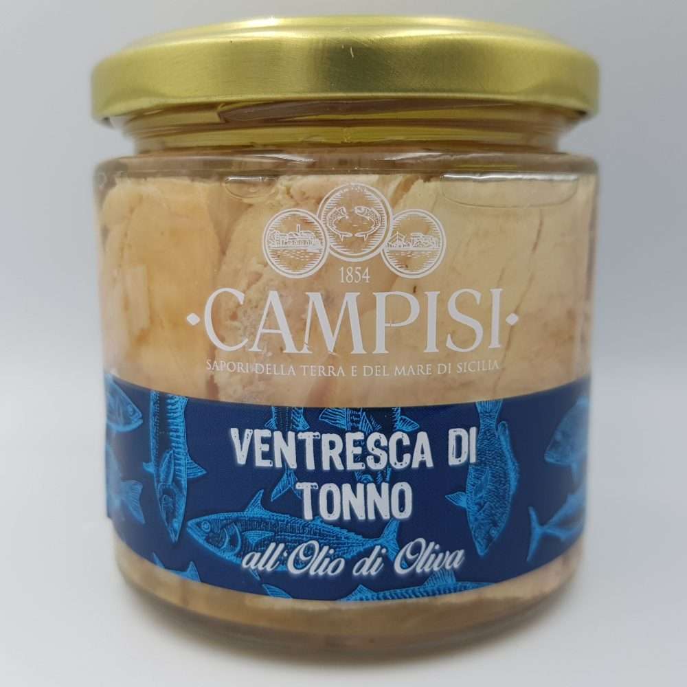 Ventresca di Tonno in Olio d'Oliva 220g - Campisi
