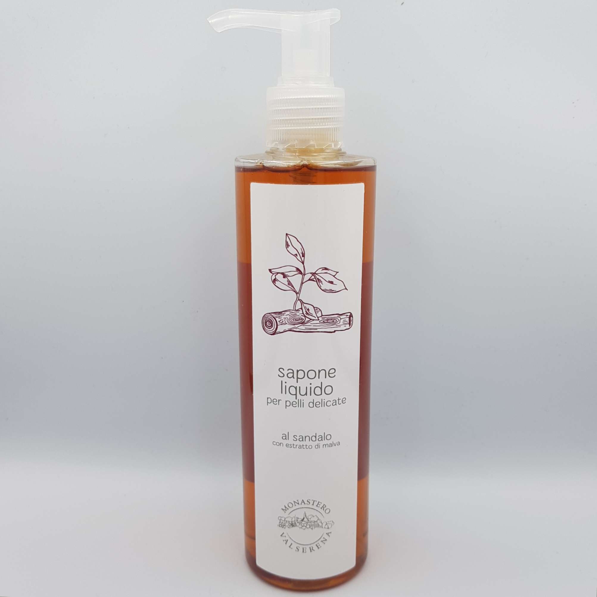 Sapone liquido al sandalo 250ml. - Monastero di Valserena