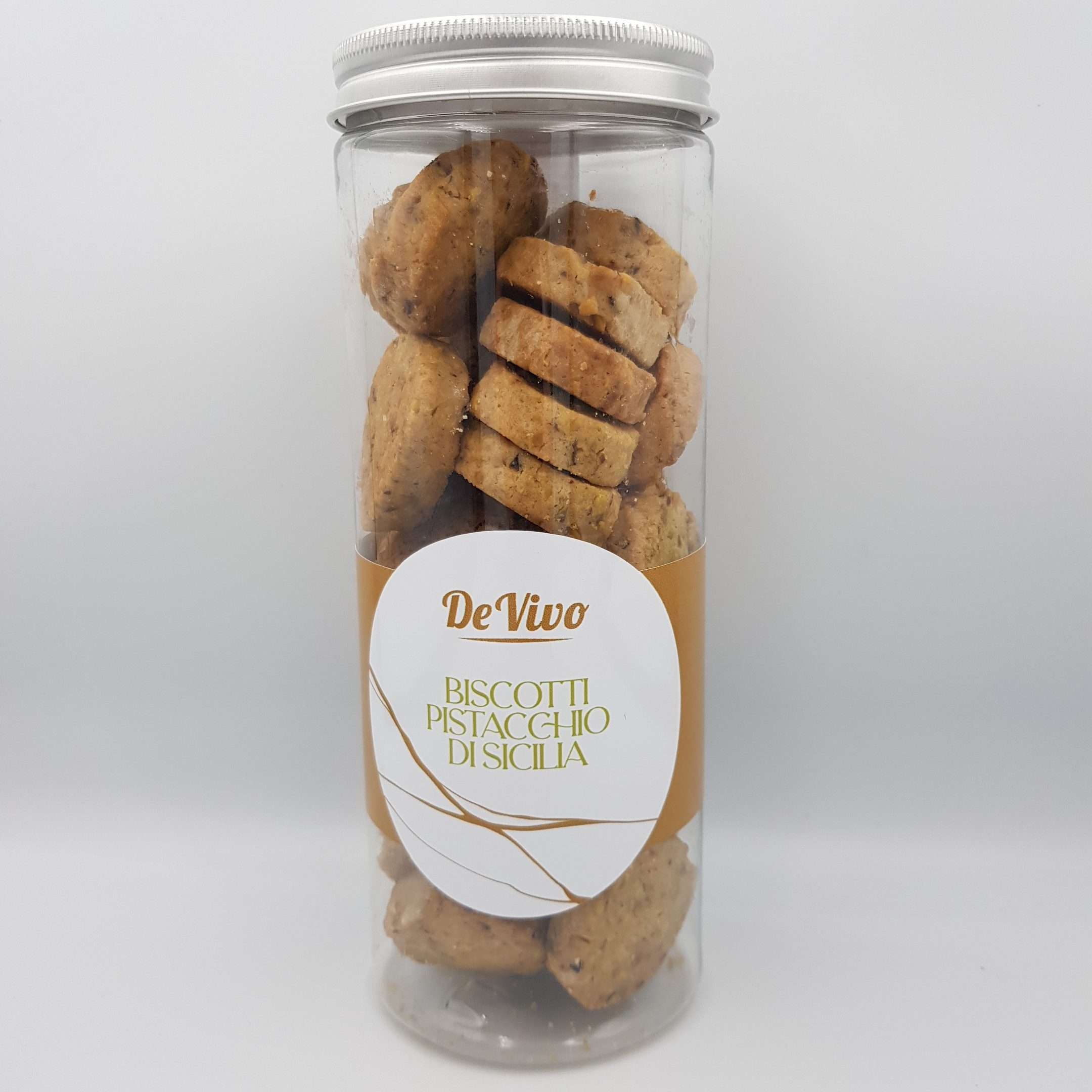 Biscotti al Pistacchio di Sicilia - Pasticceria De Vivo