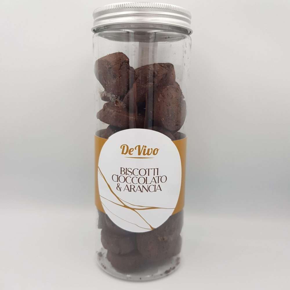 Biscotti Cioccolato e Arancia - Pasticceria De Vivo