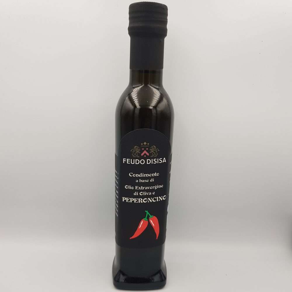 Condimento a base di Olio Extra Vergine di Oliva e Peperoncino - Feudo Disisa