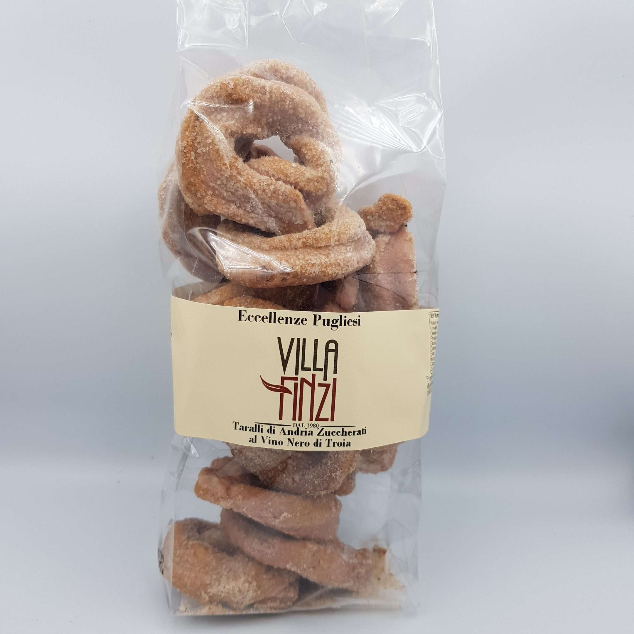 Taralli Zuccherati al Vino Nero di Troia – Andria