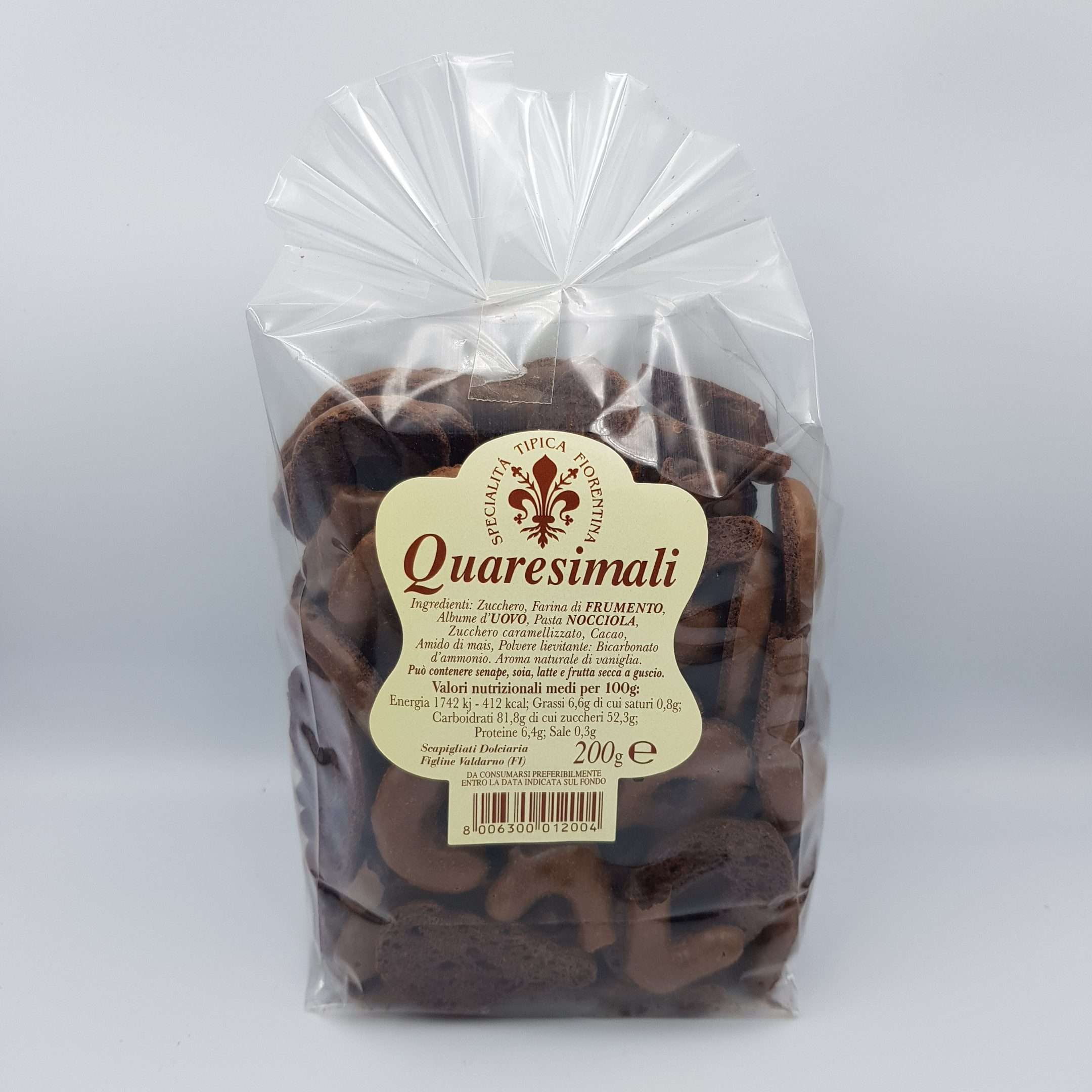 I Quaresimali - Antica ricetta toscana di Scapigliati - 200g.