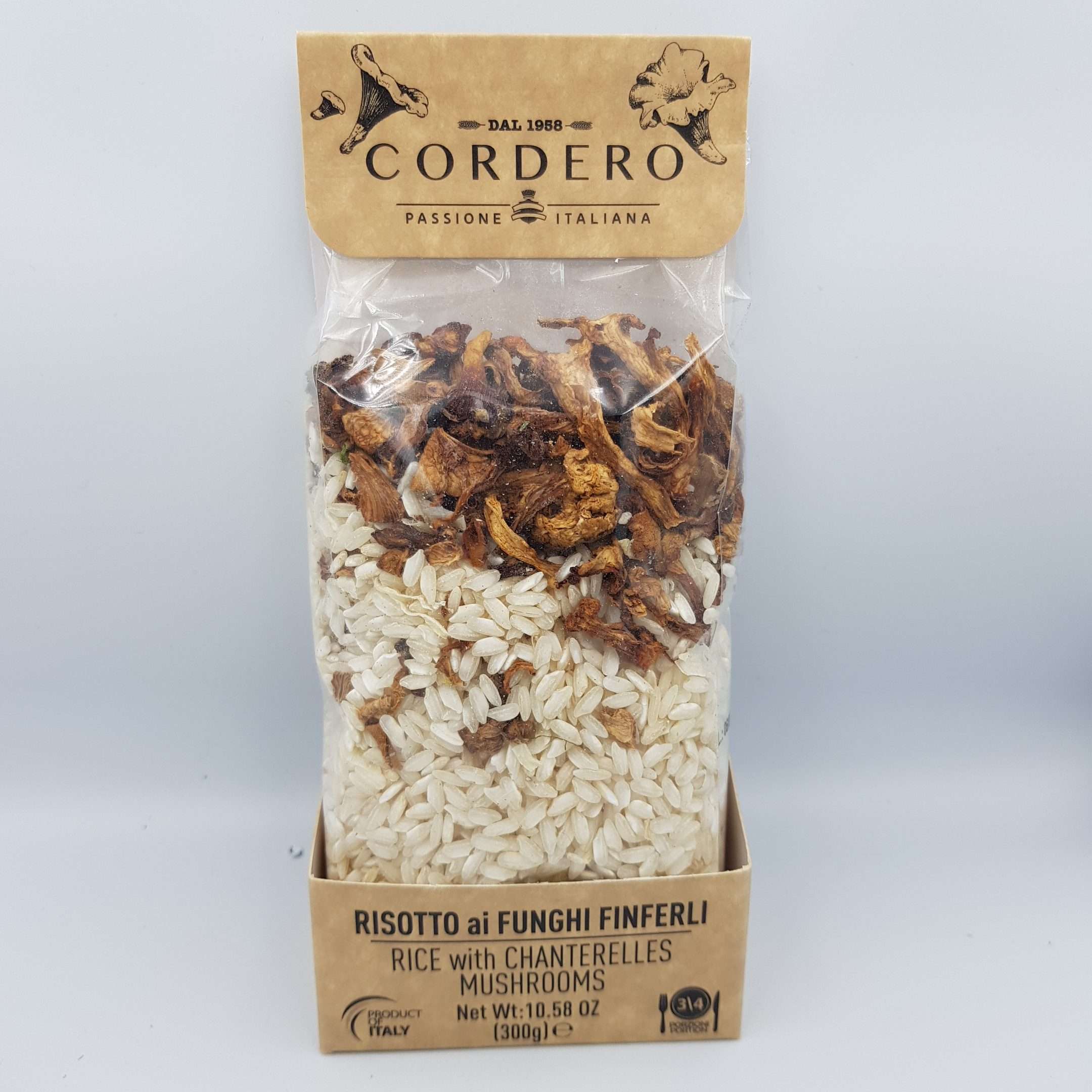 Risotto ai Finferli 300g - Cordero