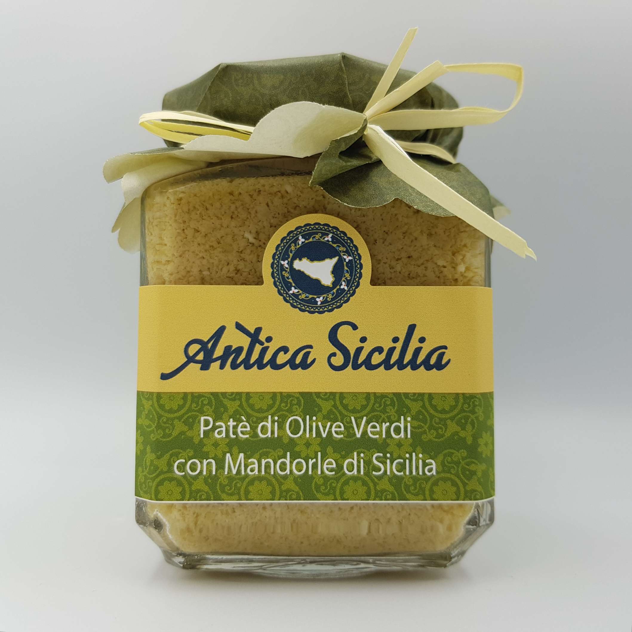 Patè di olive Verdi e Mandorle di Sicilia
