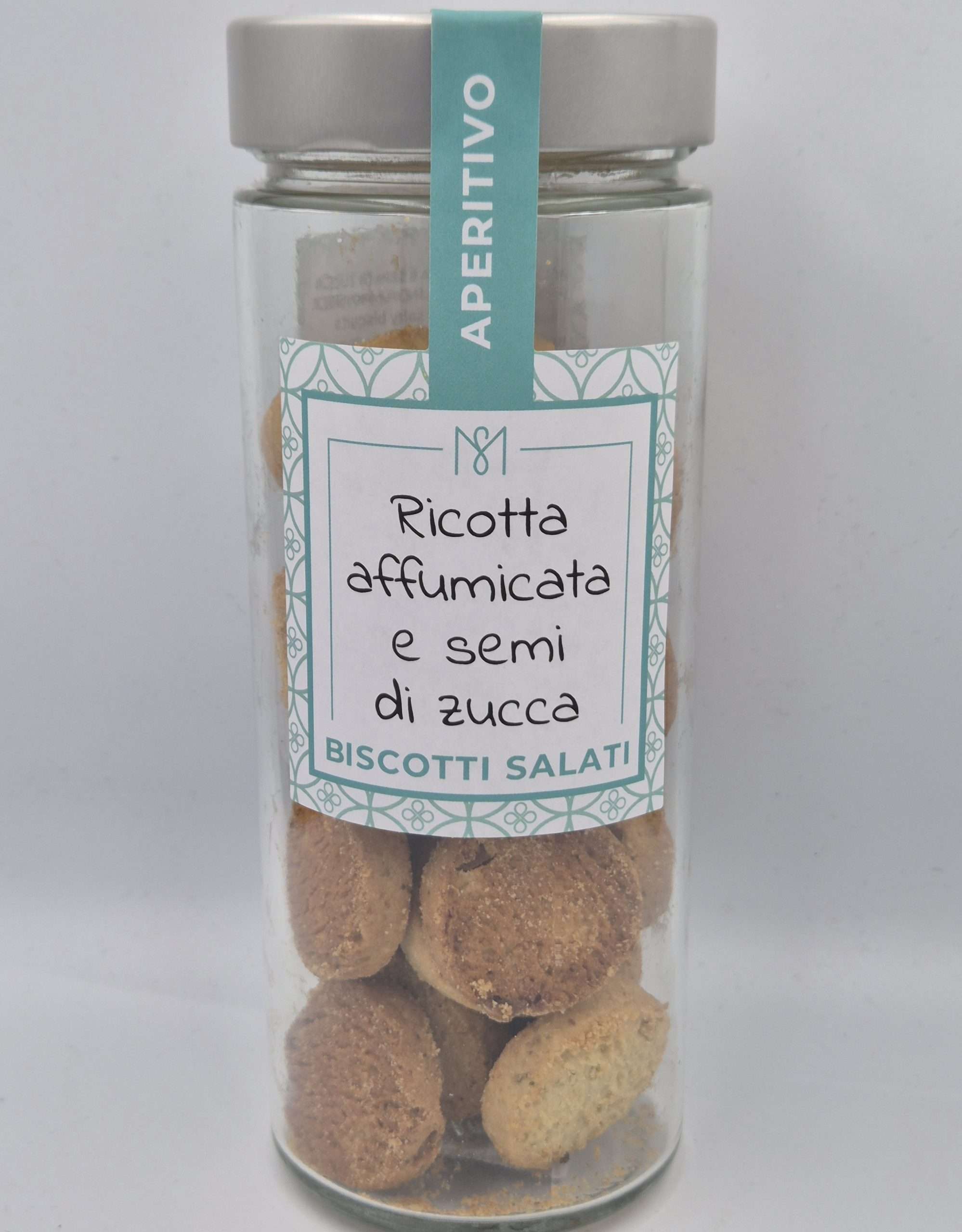 Biscotti Salati Ricotta Affumicata e Semi di Zucca - Marco Seno