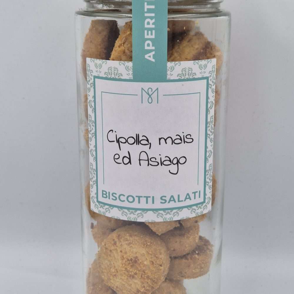 Biscotti Salati Cipolla, Mais ed Asiago - Marco Seno