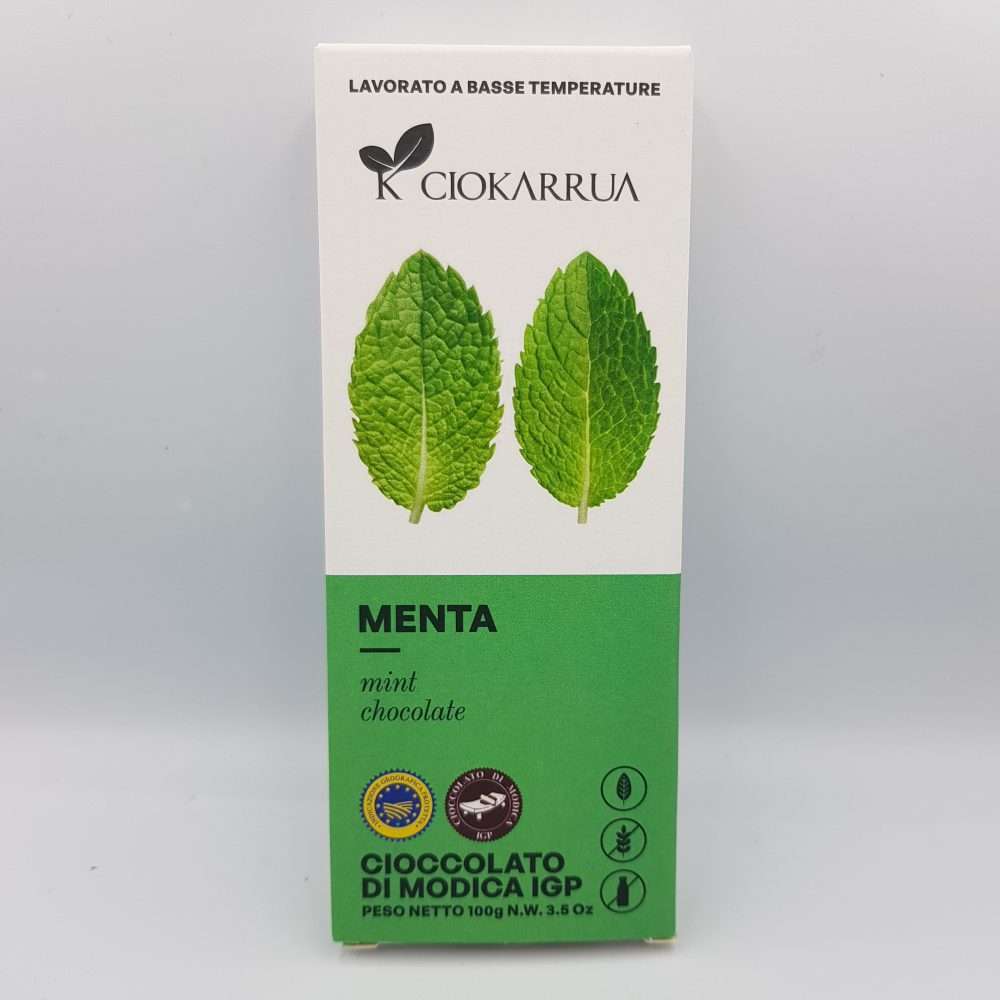 Cioccolato di Modica IGP – Menta