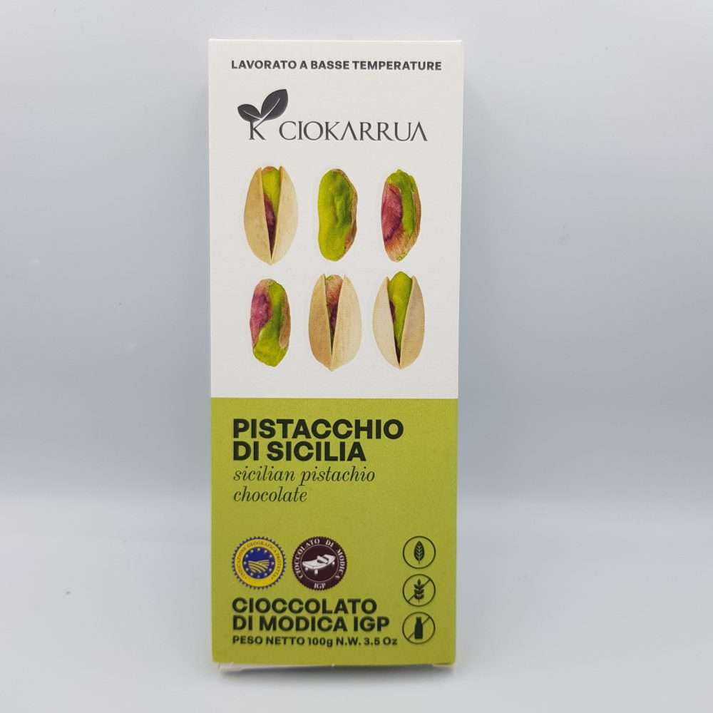 Cioccolato di Modica IGP – Pistacchio di Sicilia