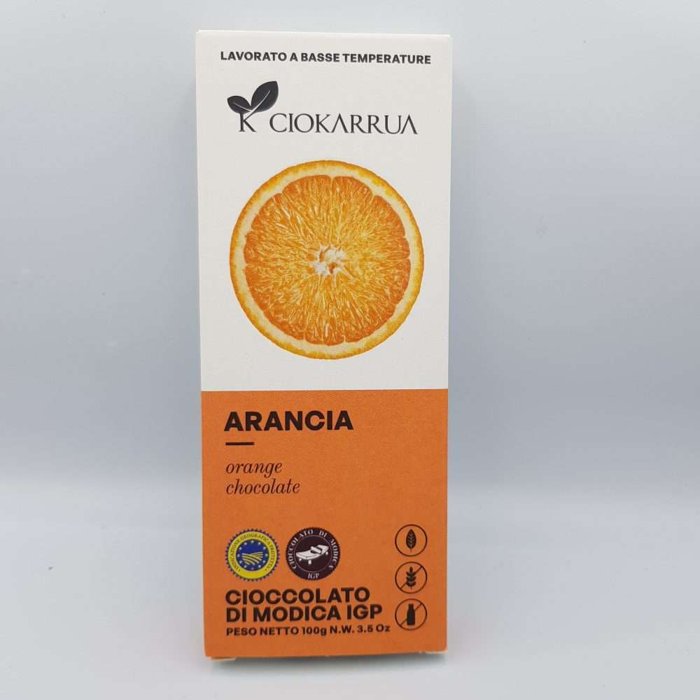 Cioccolato di Modica IGP – Arancia