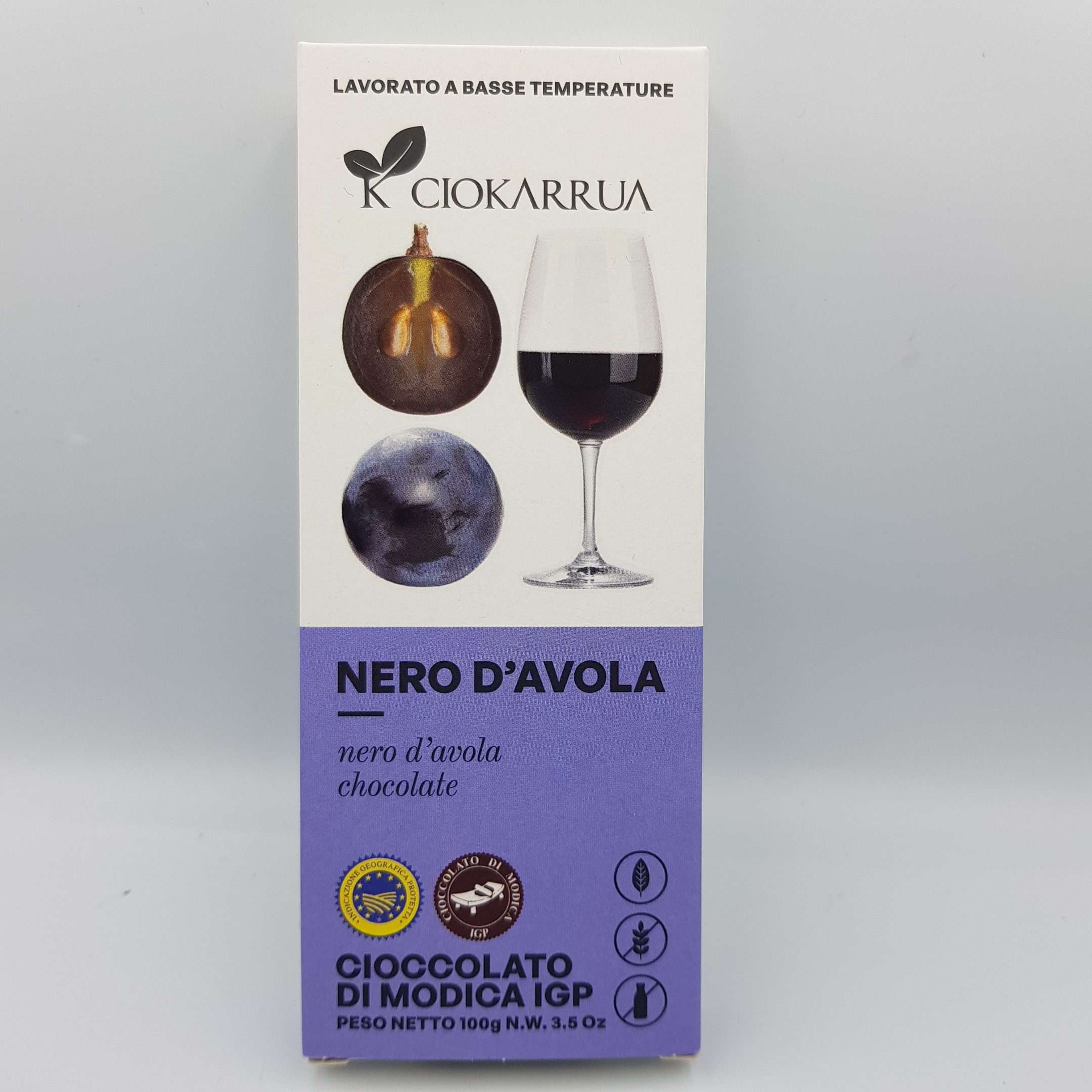 Cioccolato di Modica IGP – Nero d’Avola