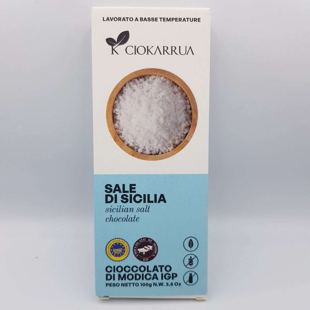 Cioccolato di Modica IGP – Sale di Sicilia