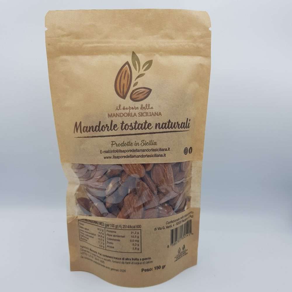 Mandorle Tostate Naturali - Il Sapore della Mandorla Siciliana
