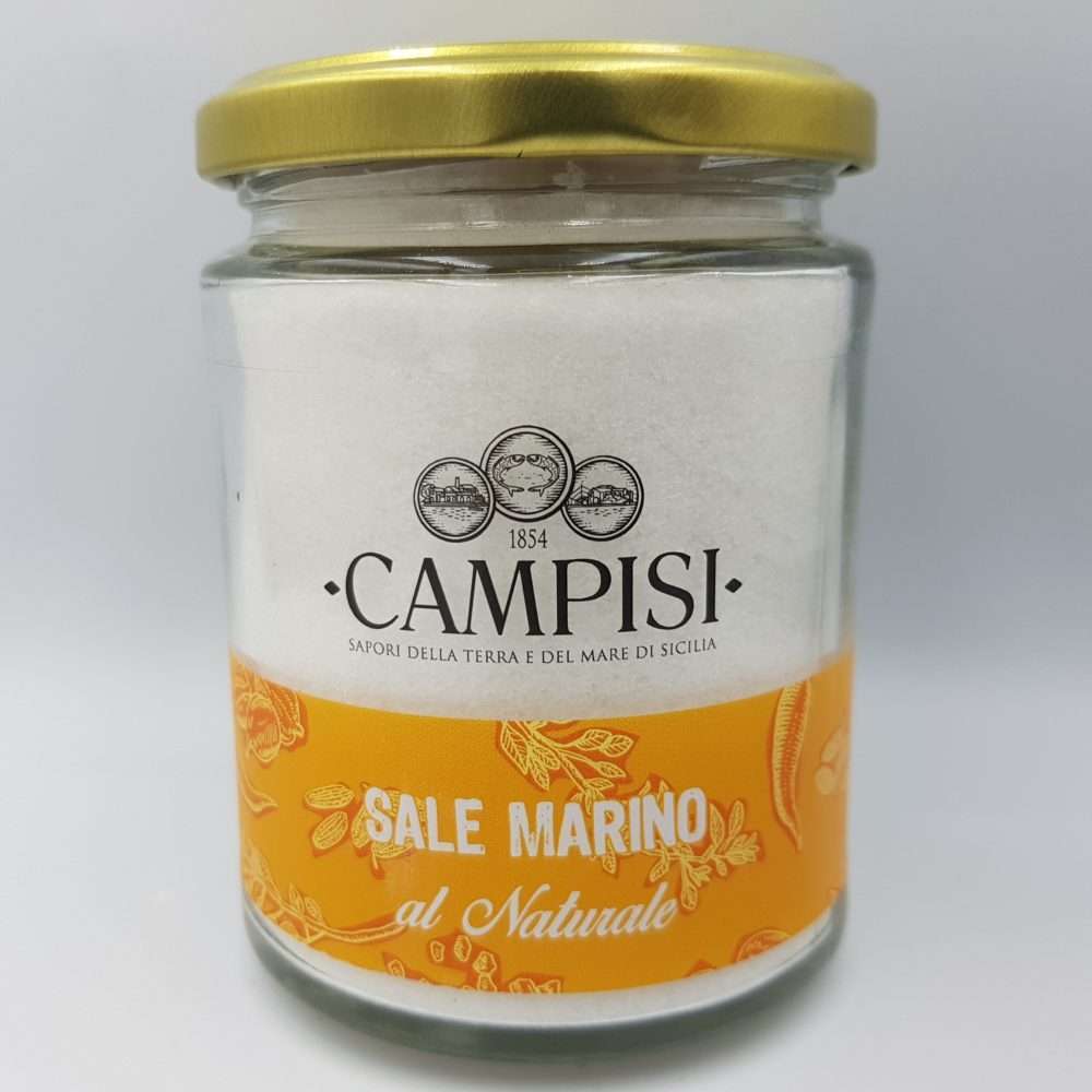 Sale Marino al Naturale Vaso 300 g - Campisi