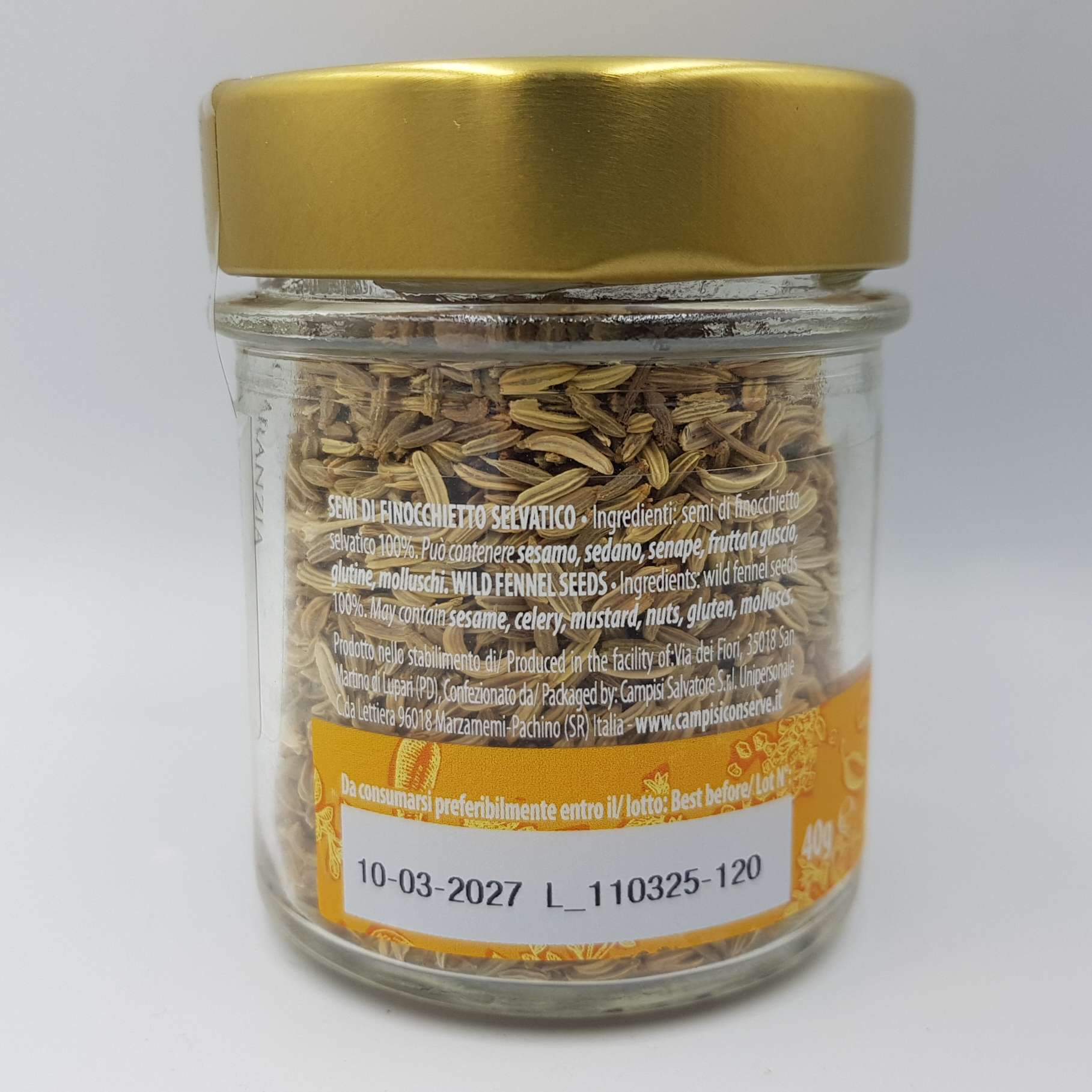 Semi di Finocchietto Selvatico 40 g - Campisi