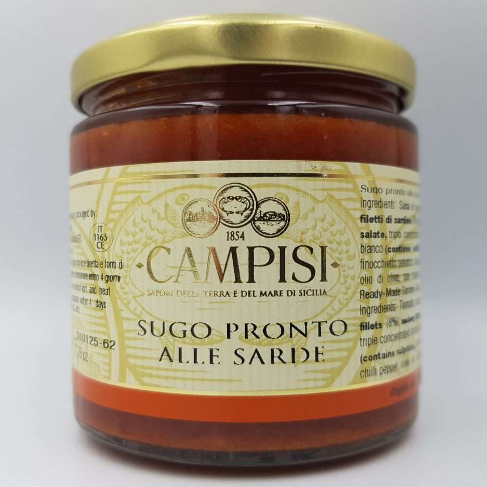 Sugo Pronto alle Sarde 220 g - Campisi