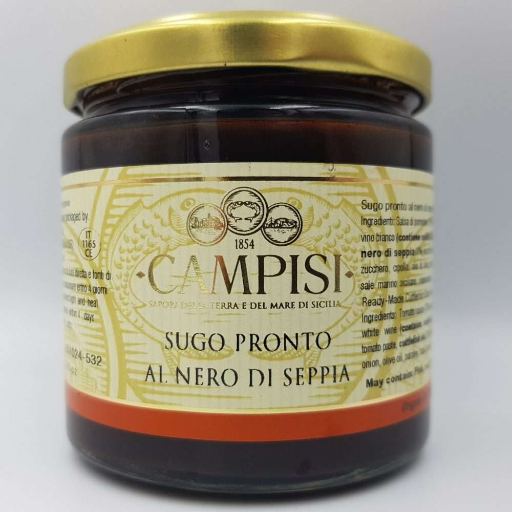 Sugo Pronto al Nero di Seppia 220 g - Campisi
