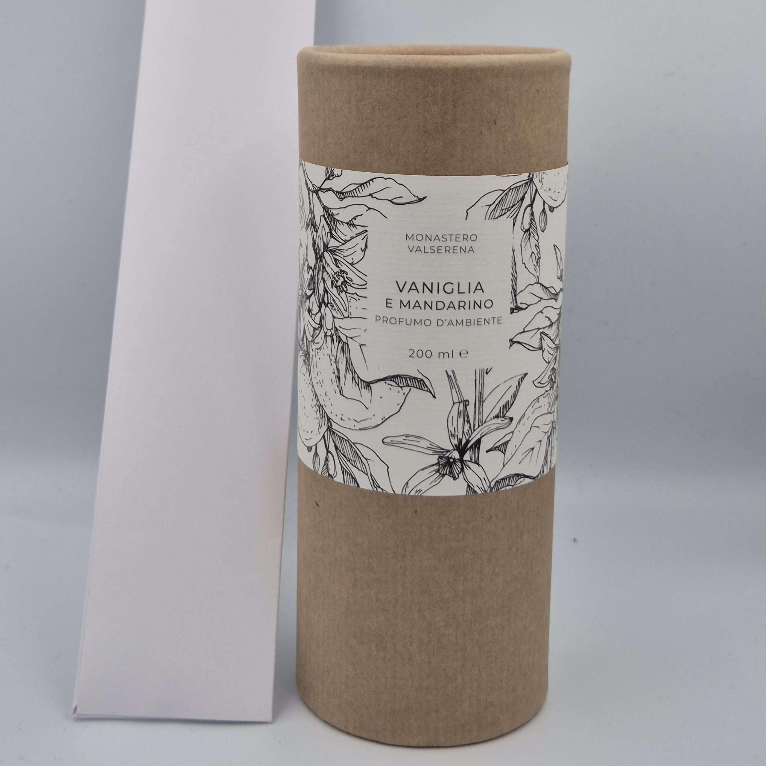 Deodorante Ambientale Vaniglia e Mandarino 350 g - Monastero di Valserena