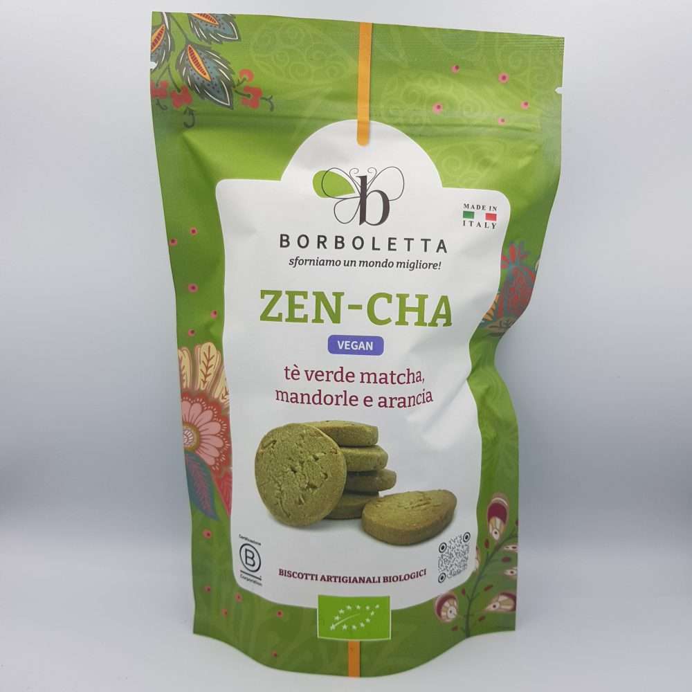 Biscotti Vegan - Zen-Cha - 200g. Borboletta