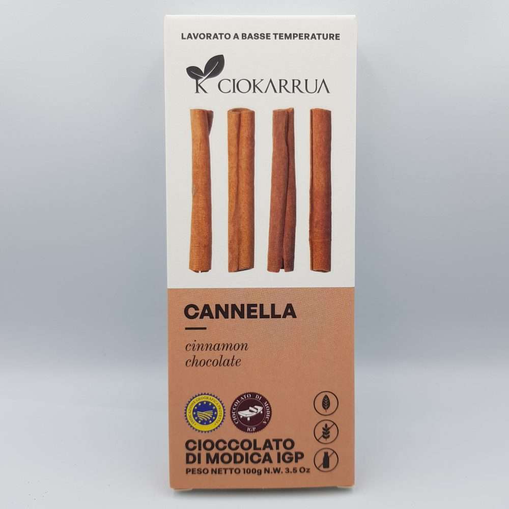 Cioccolato di Modica IGP – Cannella