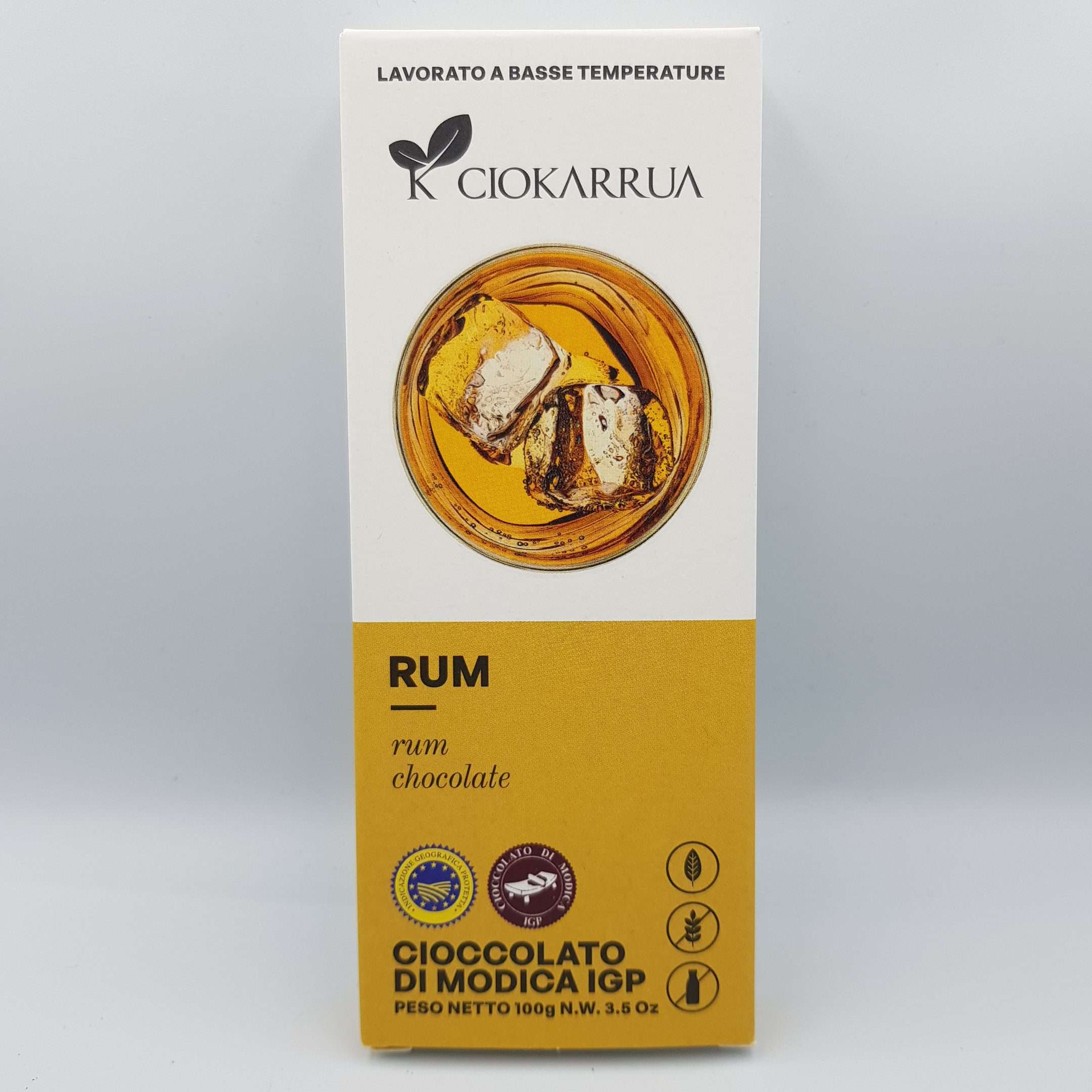 Cioccolato di Modica IGP – Rum