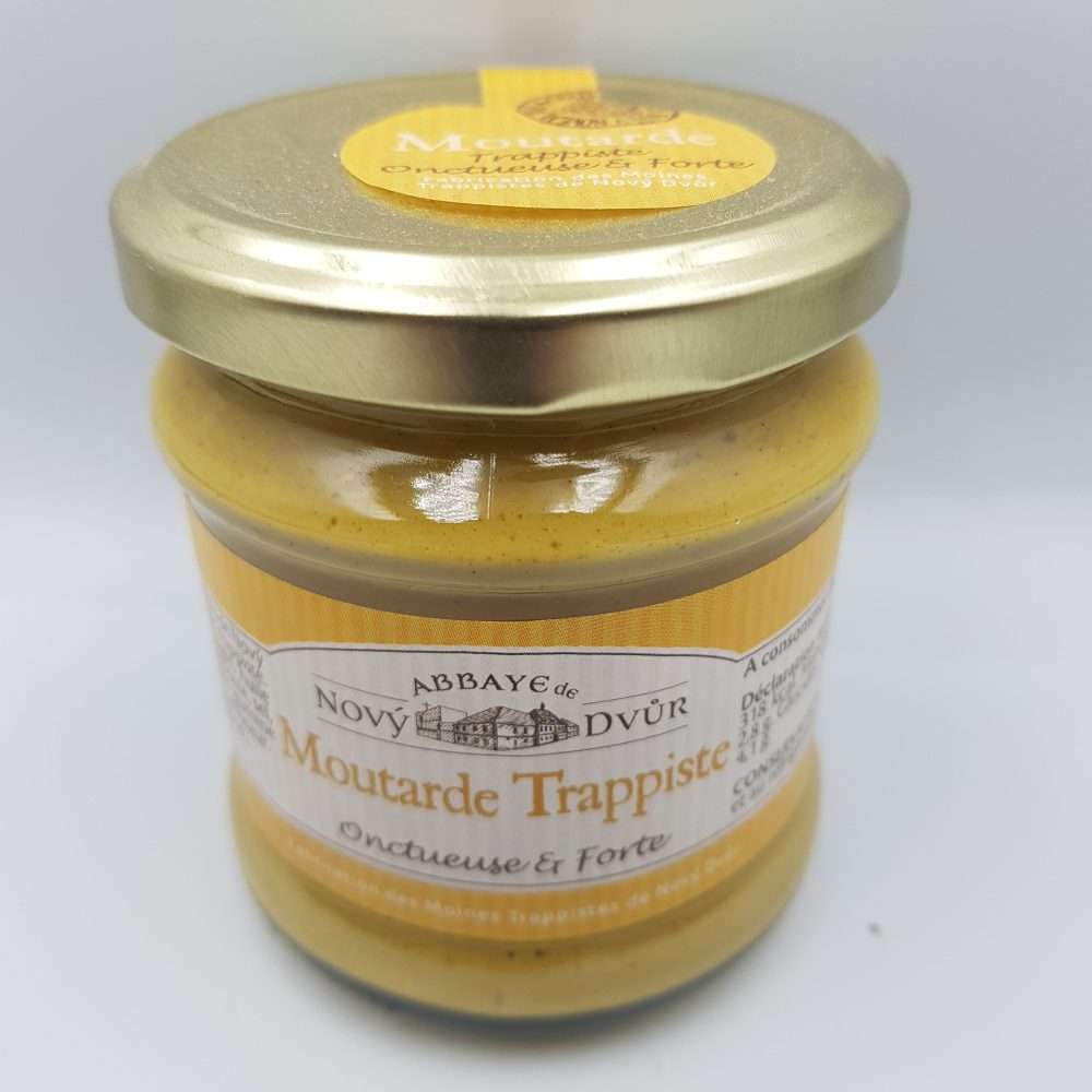 Senape trappista forte e cremosa 190 g - Monastero di Nový Dvûr