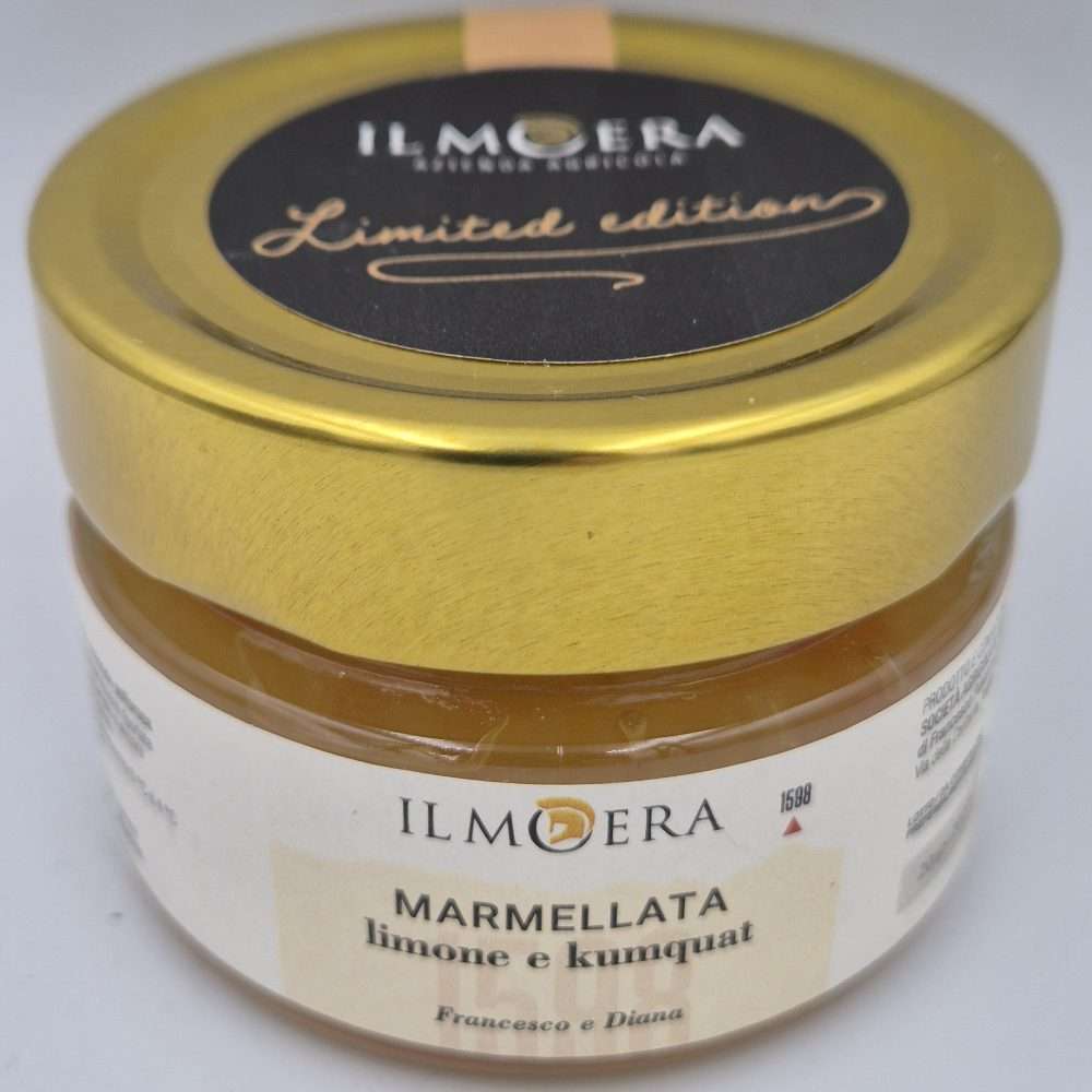 Marmellata di Limone e Kumquat - Il Moera - confezione da 100g